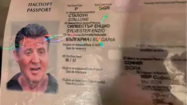Detienen a falsificadores que atraían clientes con pasaporte de Sylvester Stallone Detienen a falsificadores que atraían clientes con pasaporte de Sylvester Stallone