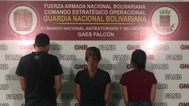 GNB detiene a tres personas por secuestrar, agredir y cortar el cabello a una "influencer" en Falcón