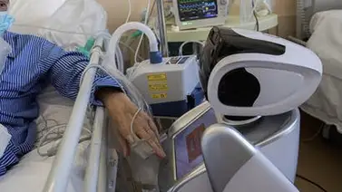Robot "social" que ayudará contra la pandemia cuidando a ancianos y enfermos Robot "social" que ayudará contra la pandemia cuidando a ancianos y enfermos