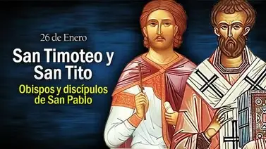 Hoy se conmemora a San Tito y San Timoteo, discípulos de San Pablo Hoy se conmemora a San Tito y San Timoteo, discípulos de San Pablo