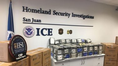 Incautan más de 70 kilos de cocaína y detienen a dos dominicanos en Puerto Rico