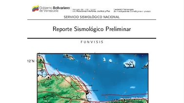 Sismo de 3.0 grados de magnitud se registró en Carabobo