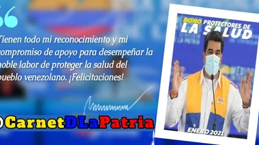 Trabajadores reciben bono Protector de la Salud