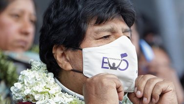 Evo Morales fue hospitalizado tras dar positivo al COVID-19