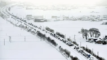Nevadas fuertes en Japón dejan ocho muertos y cientos de heridos