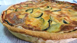 Pizza de calabacín