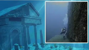 Descubren una gran ciudad en el fondo del mar en China Oriental Descubren una gran ciudad en el fondo del mar en China Oriental