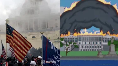 Los Simpson predicen asalto al Capitolio de Estados Unidos