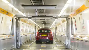 Tráfico normal sin apenas incidentes en el eurotúnel con el Brexit Tráfico normal sin apenas incidentes en el eurotúnel con el Brexit