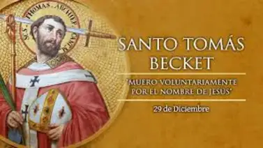 Hoy se celebra a Santo Tomás Becket de Canterbury, mártir inglés Hoy se celebra a Santo Tomás Becket de Canterbury, mártir inglés