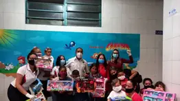 Fundación Niño Simón agasajó a los más pequeños de la casa