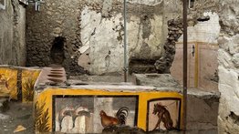 Puesto de "comida rápida" en una ciudad sepultada hace casi 2.000 años