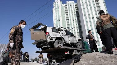 Mueren tres trabajadores sanitarios y conductor en atentado en Kabul