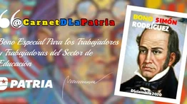 Gobierno inicia entrega del Bono Simón Rodríguez para sector educación