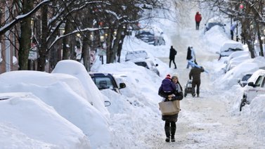 La costa este de EEUU se prepara para el primer temporal del invierno