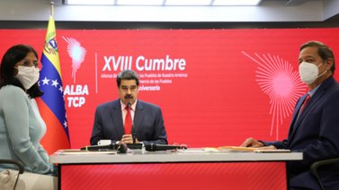 Maduro propone fortalecer el Banco del ALBA para atender los retos del continente postpandemia