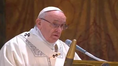 El papa Francisco hizo un homenaje privado a la Inmaculada Concepción
