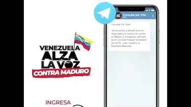 Consulta popular a través de Telegram finaliza el sábado 12 Consulta popular a través de Telegram finaliza el sábado 12