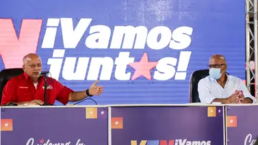 Cabello llama a la "operación remate" para culminar la jornada electoral Cabello llama a la "operación remate" para culminar la jornada electoral