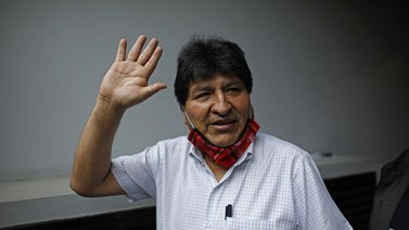 Evo Morales saluda la participación de los venezolanos en el 6D