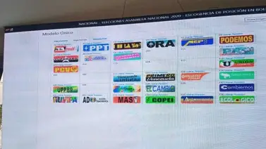 El chavismo tradicional y partidos minoritarios de oposición se disputan las curules de la AN El chavismo tradicional y partidos minoritarios de oposición se disputan las curules de la AN