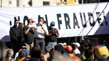 Guaidó denuncia supuesta persecución en su visita a Carabobo (+Fotos)