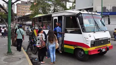 Venezolanos gastan Bs 200 mil en promedio al día en pasaje Venezolanos gastan Bs 200 mil en promedio al día en pasaje