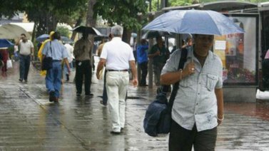 Inameh prevé precipitaciones de intensidad variable en parte del país