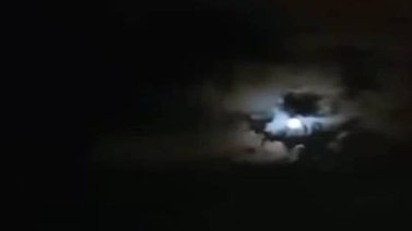 Maradona "aparece" en el cielo con la camiseta de Argentina