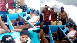 Descubiertos y en medio de una lluvia: Llegaron nuevamente los 16 niños a Trinidad y Tobago (+Video)