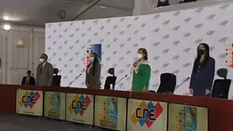 CNE celebra 20 años con entrega de reconocimientos a funcionarios y funcionarias electorales