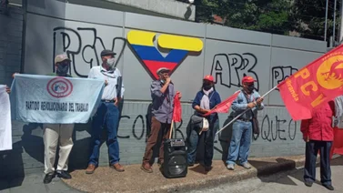 Simpatizantes de PCV rayaron paredes de VTV por "censura oficial"