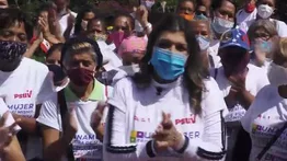 Mujeres organizadas de Petare con Gabriela Chacón
