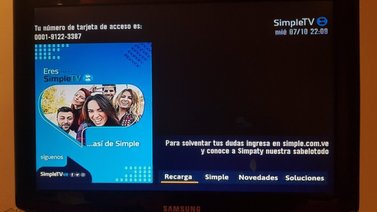 Simple TV extiende señal gratis hasta el 15 de diciembre