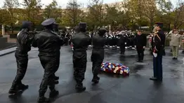 Macron rinde homenaje a los soldados de la Primera Guerra Mundial
