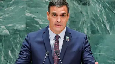 Pedro Sánchez hizo un llamamiento a la acción para reforzar el multilateralismo Pedro Sánchez hizo un llamamiento a la acción para reforzar el multilateralismo