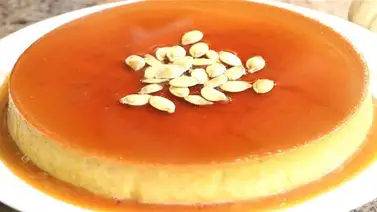 Flan de auyama Flan de auyama