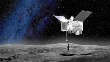 Sonda de la NASA recogió muestras suficientes del asteroide Bennu