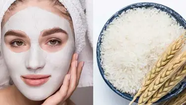 Mascarillas a base de arroz blanco Mascarillas a base de arroz blanco