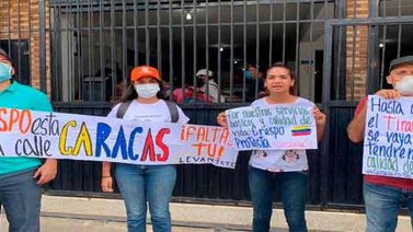 Manifestantes en Guárico piden a Caracas unirse a la lucha por la libertad