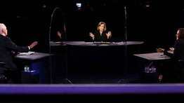 Trump: Pence lo está haciendo genial y Harris es una "máquina de pifias"