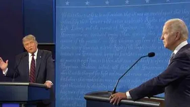 Primer debate presidencial de EEUU confuso y con interrupciones