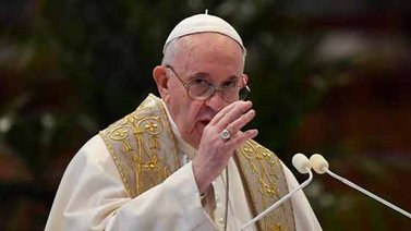 El papa pide a la ONU reducir las sanciones internacionales