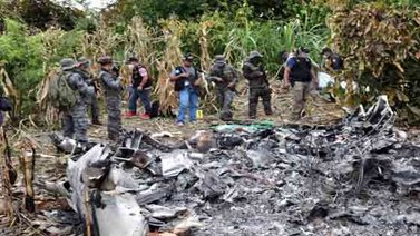 Avión venezolano se estrella y deja dos muertos en Guatemala