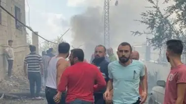 Una explosión sacude un edificio de Hezbolá en el sur de Líbano (+Videos) Una explosión sacude un edificio de Hezbolá en el sur de Líbano (+Videos)