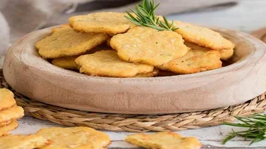 Galletas saladas de papa