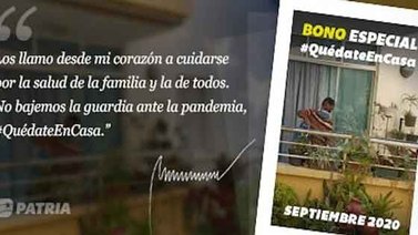 Continúa asignación del bono "Quédate en Casa"