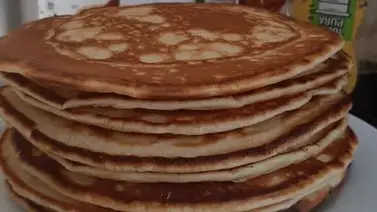 Video: RECETA panquecas para este fin de semana Video: RECETA panquecas para este fin de semana