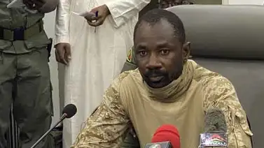 El coronel Assimi Goita, designado nuevo hombre fuerte de Mali tras el golpe El coronel Assimi Goita, designado nuevo hombre fuerte de Mali tras el golpe