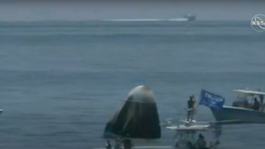 Cápsula de SpaceX Crew Dragon regresa a la tierra tras dos meses en EEI (+Video)